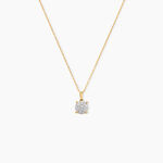 Collier Charlene Or Jaune Diamant Synthetique - Id&eacute;es cadeaux Femme | Histoire d&rsquo;Or