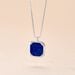 Collier Mani Argent Blanc Lapis Lazuli - Colliers Homme | Histoire d’Or