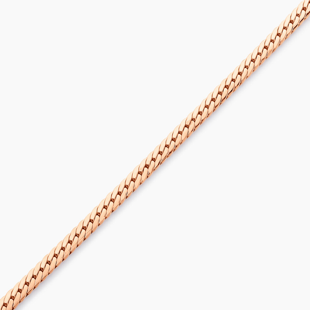 Bracelet Izel Maille Anglaise Or Rose - Bracelets chaîne Femme | Histoire d’Or