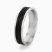 Bague Gaetane Acier Blanc - Bagues Homme | Histoire d’Or