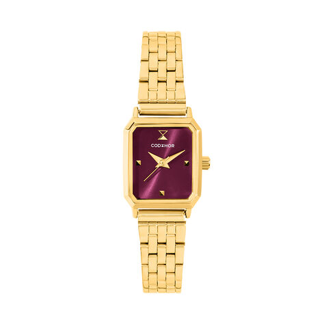 Montre Codhor Hortense Bordeaux - Nouveautés montres Femme | Histoire d’Or
