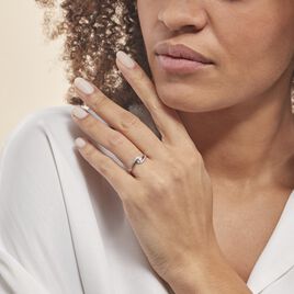 Bague Solitaire Vassilissa Or Blanc Diamant - Bagues solitaires Femme | Histoire d’Or