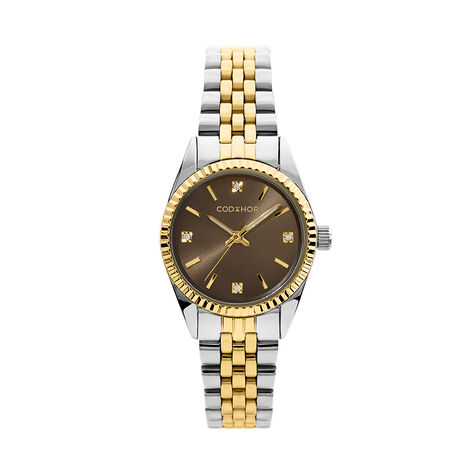 Montre Codhor Sofia Marron - F&ecirc;te des m&egrave;res Femme | Histoire d&rsquo;Or