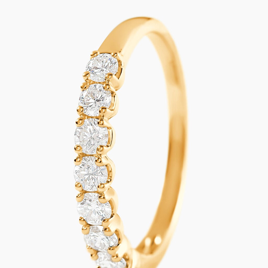 Alliance Hera Or Jaune Diamant - Alliances Femme | Histoire d&rsquo;Or