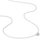 Collier Samia Argent Blanc Oxyde De Zirconium - Colliers fantaisie Femme | Histoire d&rsquo;Or