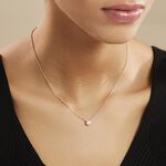 Collier Nilay Plaqu&eacute; Or Jaune Oxyde De Zirconium - Colliers fantaisie Femme | Histoire d&rsquo;Or