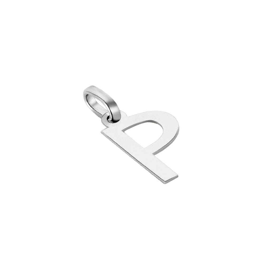 Pendentif Ionia Lettre Or Blanc - Pendentifs Famille | Histoire d’Or