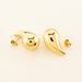 Boucles D'oreilles Puces Xenia Acier Jaune - Boucles d'oreilles fantaisie Femme | Histoire d’Or