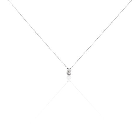 Collier Gally Or Blanc Diamant - Colliers Femme | Histoire d&rsquo;Or