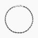 Bracelet Abie Torsade Argent Bicolore - Bracelets chaîne Femme | Histoire d’Or
