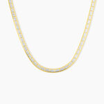 Collier Nuriaae Argent Jaune - Chaines Femme | Histoire d&rsquo;Or