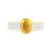 Bague Crista Or Jaune Citrine Et Diamant
