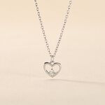 Collier Argent Sabino Oxydes De Zirconium - Colliers fantaisie Femme | Histoire d&rsquo;Or