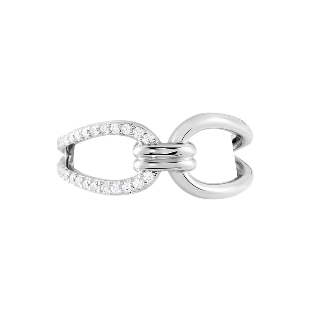 Bague Colas Argent Oxyde De Zirconium - Bagues avec pierre Femme | Histoire d’Or