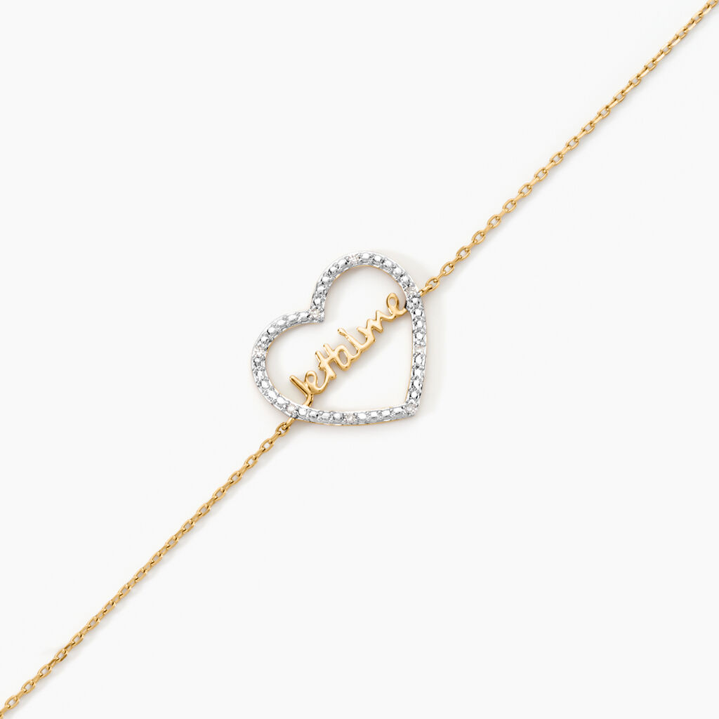 Bracelet Marzena Or Jaune Diamant - Bracelets Femme | Histoire d’Or