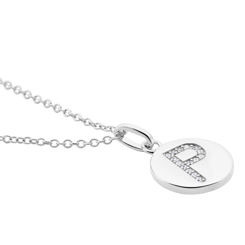 Collier Argent Eugenien Oxydes De Zirconium - Colliers fantaisie Femme | Histoire d’Or