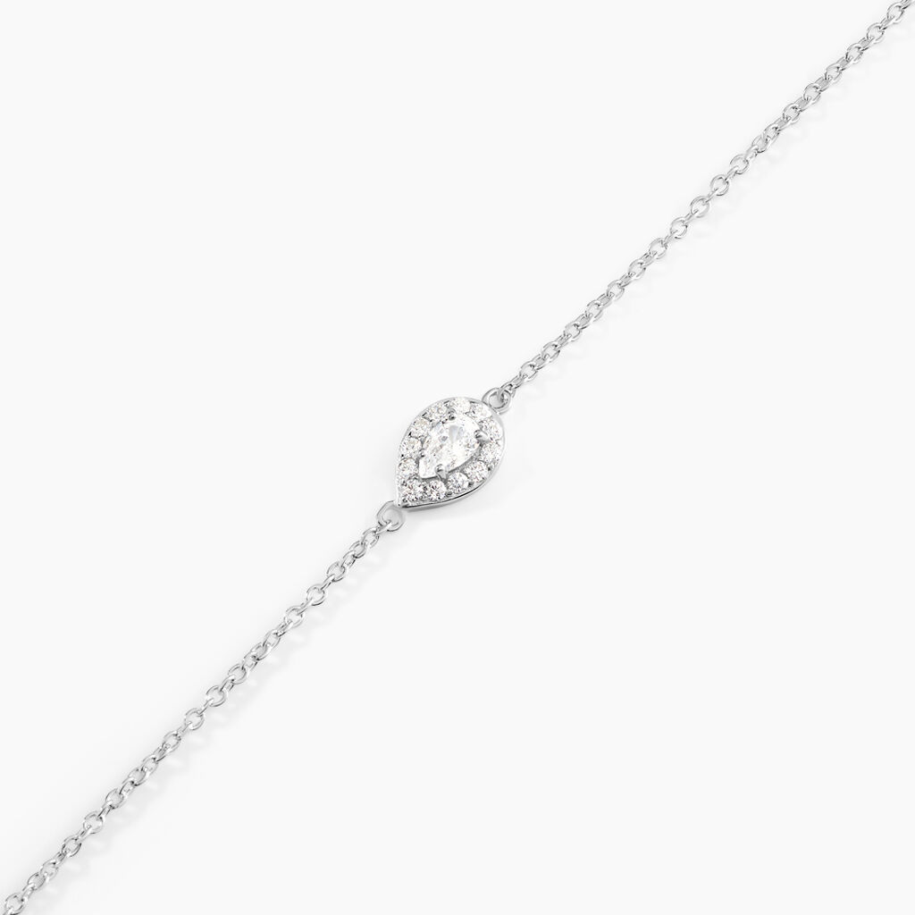 Bracelet Argent Tania Oxydes De Zirconium - Bracelets Femme | Histoire d&rsquo;Or