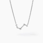 Collier Vega Argent Blanc Oxyde De Zirconium - Colliers Zodiaque Femme | Histoire d&rsquo;Or