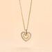 Collier Or Jaune Love Is In The Air Oxydes De Zirconium - Colliers Femme | Histoire d’Or