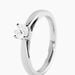 Bague Solitaire Iris Or Blanc Diamant - Bagues solitaires Femme | Histoire d&rsquo;Or