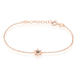 Bracelet Evora Argent Rose Oxyde De Zirconium - Bracelets fantaisie Femme | Histoire d’Or