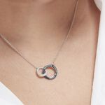 Collier Ananth Argent Blanc Oxyde De Zirconium - Colliers fantaisie Femme | Histoire d&rsquo;Or