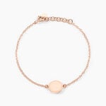 Bracelet Tam Argent Rose - Bracelets Femme | Histoire d&rsquo;Or