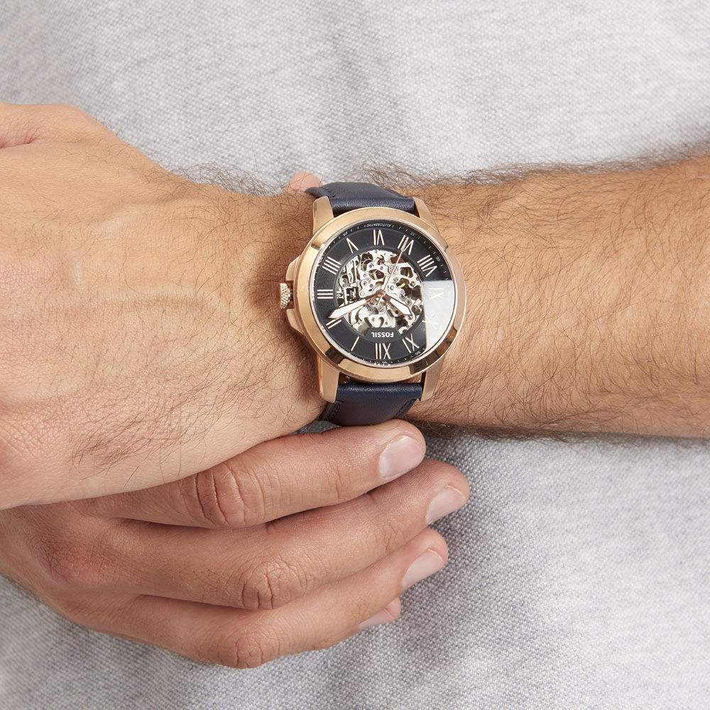 fossil montre automatique femme