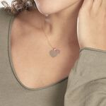 Pendentif Lisa Or Rose - Pendentifs Naissance Femme | Histoire d&rsquo;Or