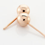 Boucles D'oreilles Puces Virgie Argent Rose - Boucles d'oreilles fantaisie Femme | Histoire d&rsquo;Or