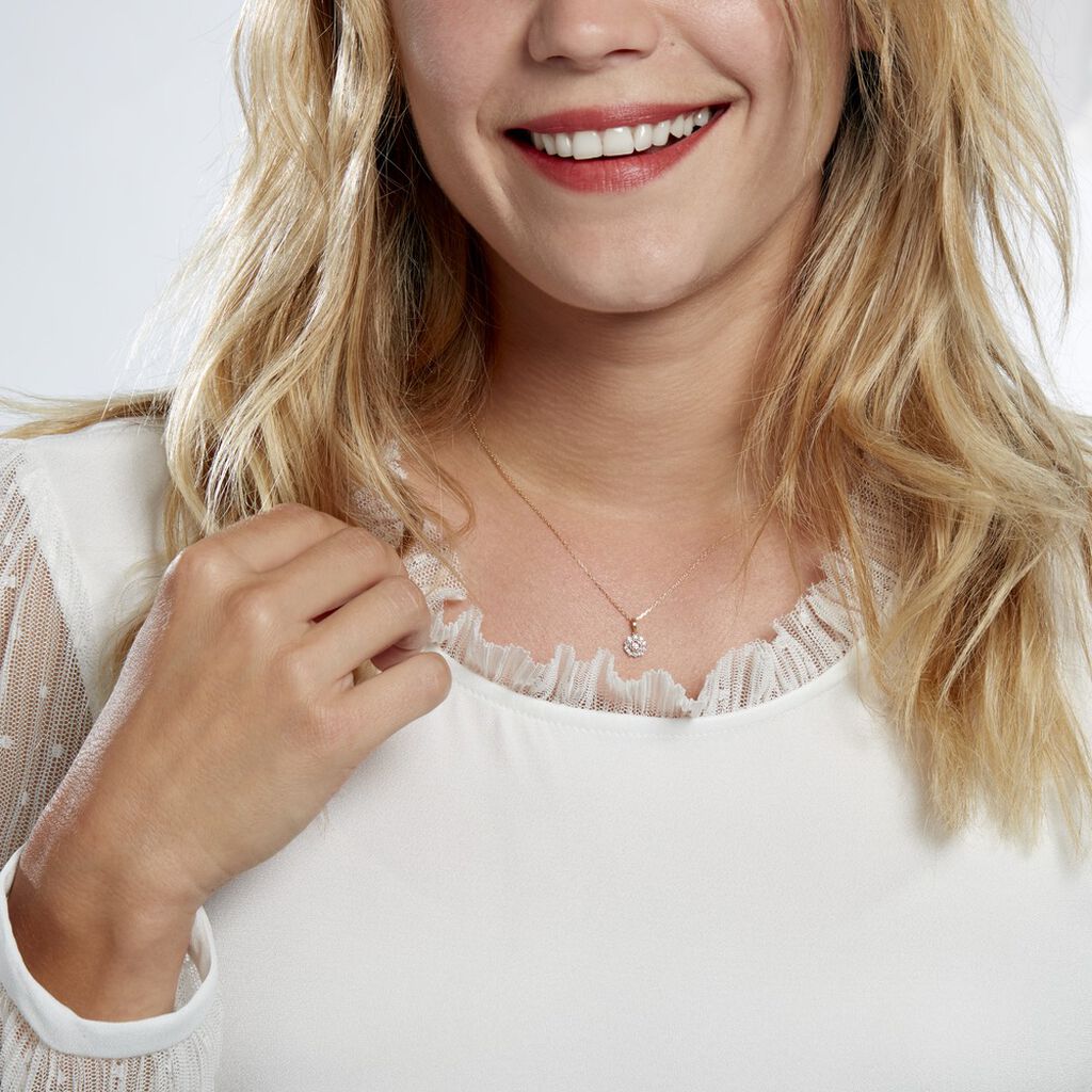 Collier Charletta Or Jaune Diamant - Colliers Femme | Histoire d’Or