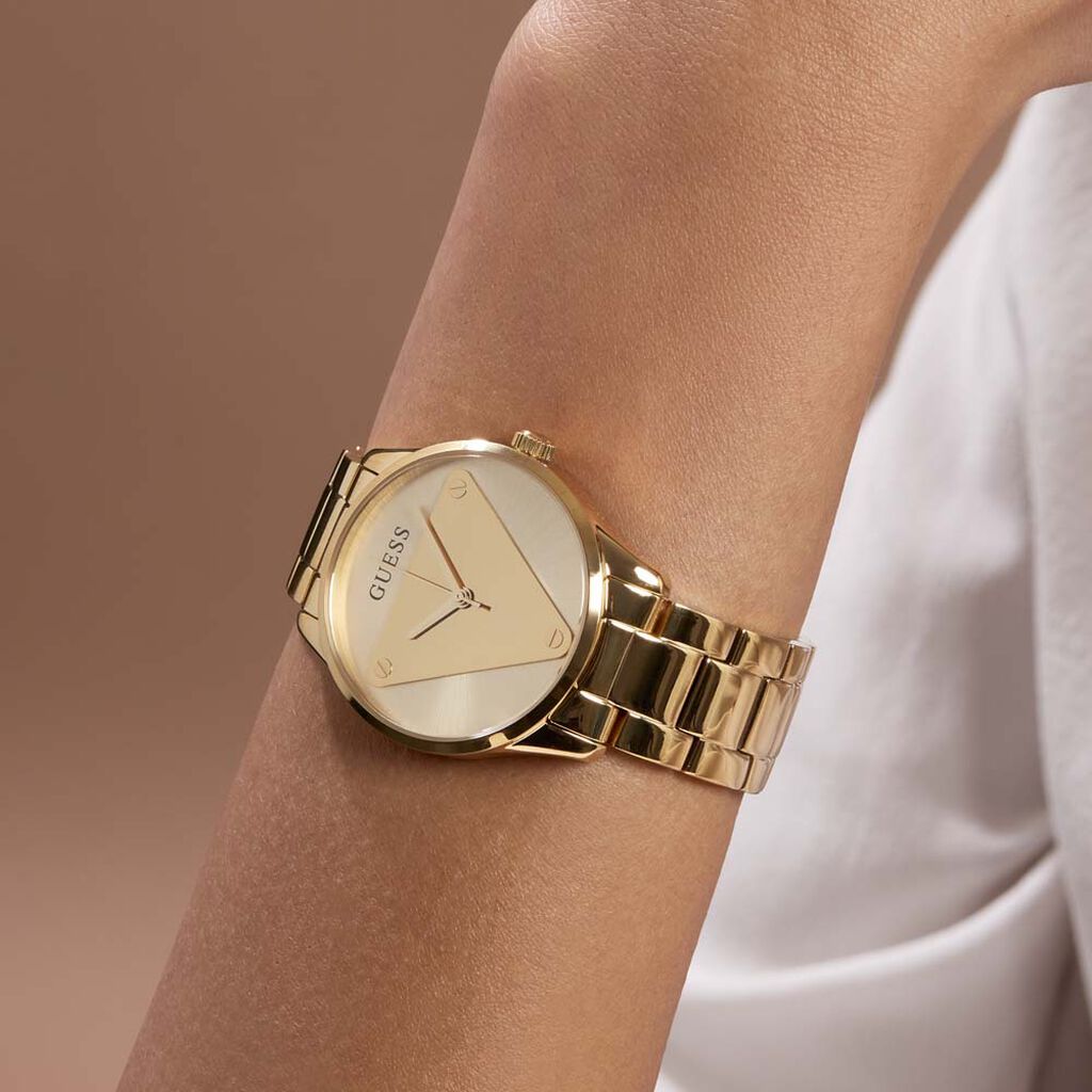 Montre Guess Emblem Champagne - Montres Femme | Histoire d’Or