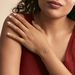 Bracelet Or Blanc Eliana Topaze Oxydes - Bracelets Coeur Femme | Histoire d’Or