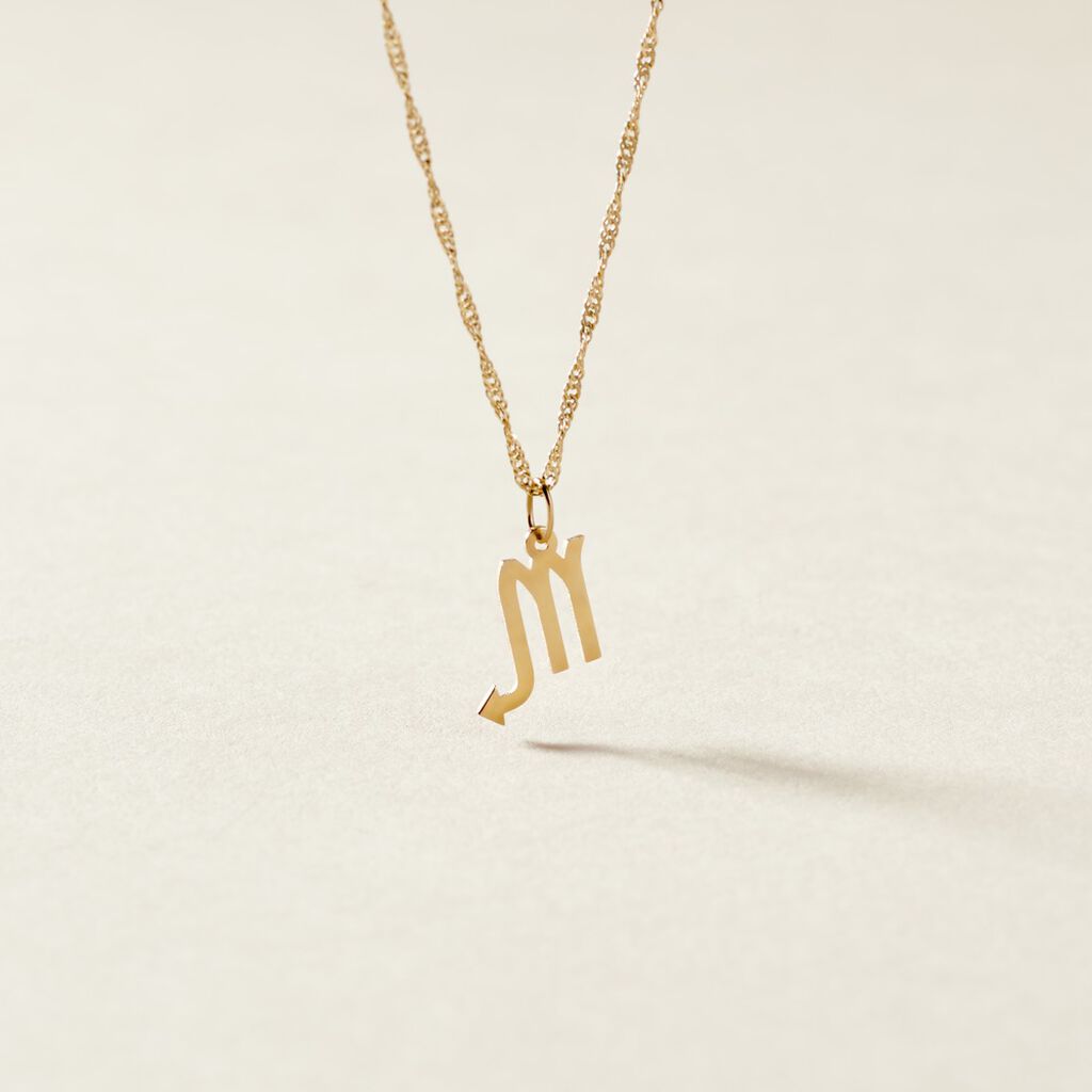 Pendentif Or Jaune Alibiza - Pendentifs Zodiaque Famille | Histoire d’Or