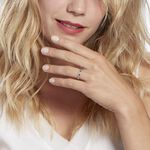 Alliance Beritan Demi Jonc Classique Argent Blanc - Alliances Famille | Histoire d&rsquo;Or