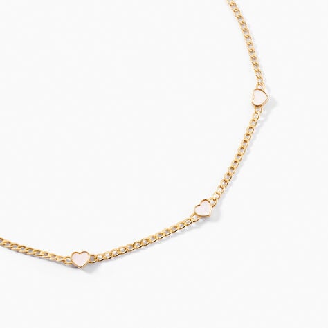 Collier Sweetheart Or Jaune Nacre - Colliers Femme | Histoire d&rsquo;Or