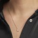 Collier Court Argent Rose Anne-lise Oxyde De Zirconium - Ras de cou Femme | Histoire d’Or
