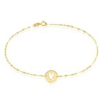 Bracelet Columban Or Jaune - Bracelets Communion Famille | Histoire d&rsquo;Or