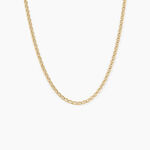 Collier Or Jaune Capucin Maille Marine - Chaines Femme | Histoire d&rsquo;Or