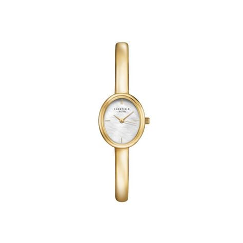 Montre Rosefield Studio Bangle Nacre Blanche - Nouveautés Femme | Histoire d’Or
