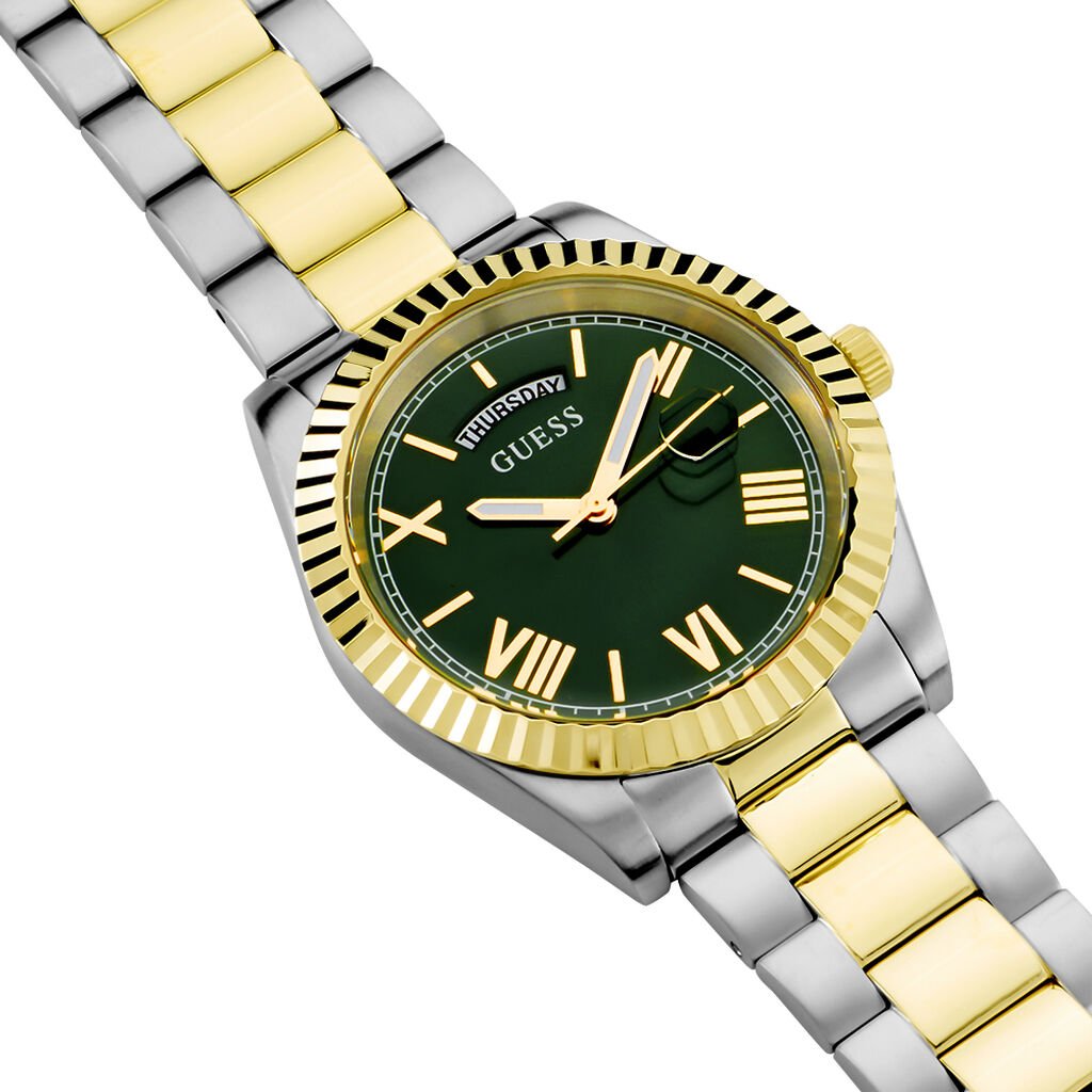 Montre Guess Connoisseur Vert - Montres Homme | Histoire d’Or