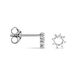 Boucles D'oreilles Puces Ama Argent Blanc Oxyde De Zirconium - Boucles d'oreilles fantaisie Femme | Histoire d’Or