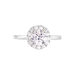 Bague Eternite Argent Blanc Oxyde De Zirconium - Bagues solitaires Femme | Histoire d’Or