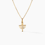 Pendentif Meyai Or Jaune - Pendentifs Bapt&ecirc;me Famille | Histoire d&rsquo;Or