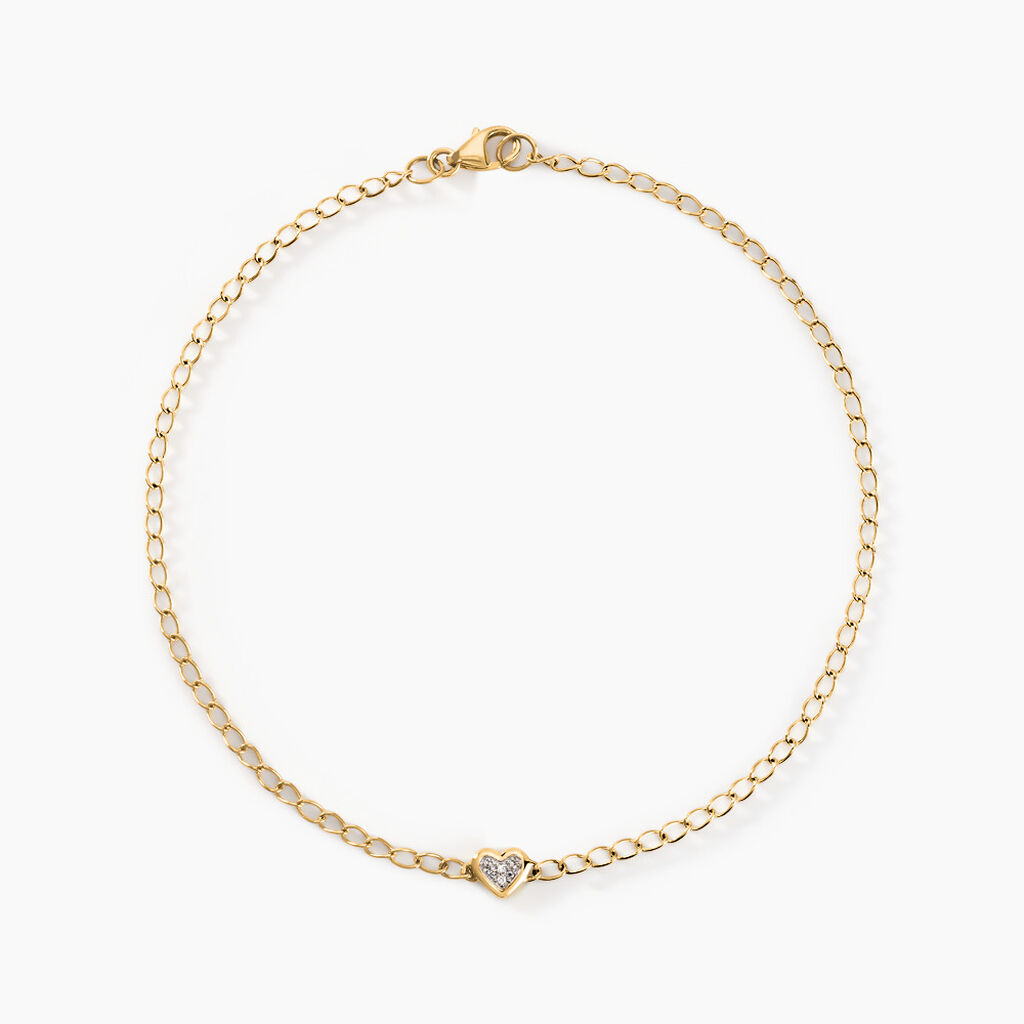Bracelet Mahe Or Jaune Diamant - Bracelets Femme | Histoire d’Or