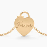 Collier Darling Plaqu&eacute; Or Jaune - Colliers Naissance Femme | Histoire d&rsquo;Or