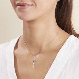 Pendentif Nessahae Argent Blanc - Pendentifs Famille | Histoire d’Or
