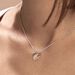 Collier Iella Argent Bicolore - Colliers Coeur Femme | Histoire d’Or