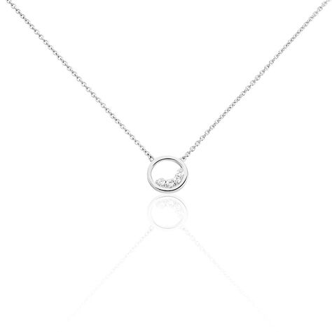 Collier Argent Vivence Oxydes De Zirconium - Colliers fantaisie Femme | Histoire d’Or