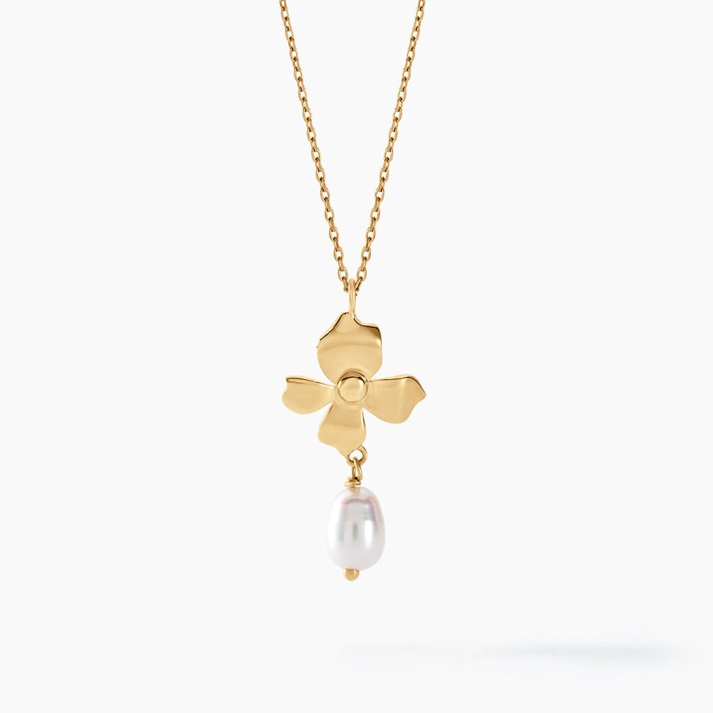 Collier Audley Or Jaune Perle De Culture - Colliers Femme | Histoire d&rsquo;Or